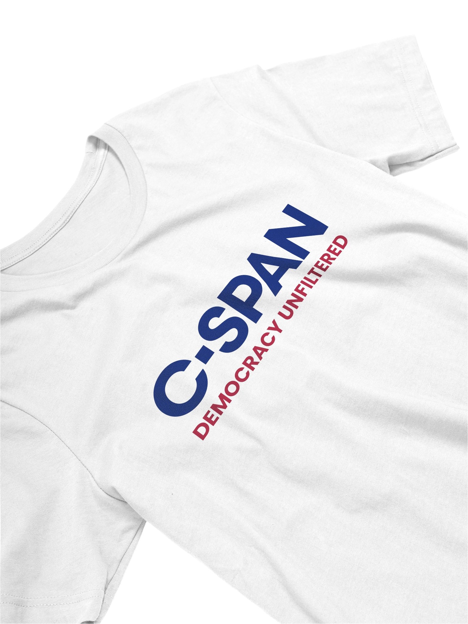 C-SPAN Democracy Unfiltered White T-shirt product image (2)