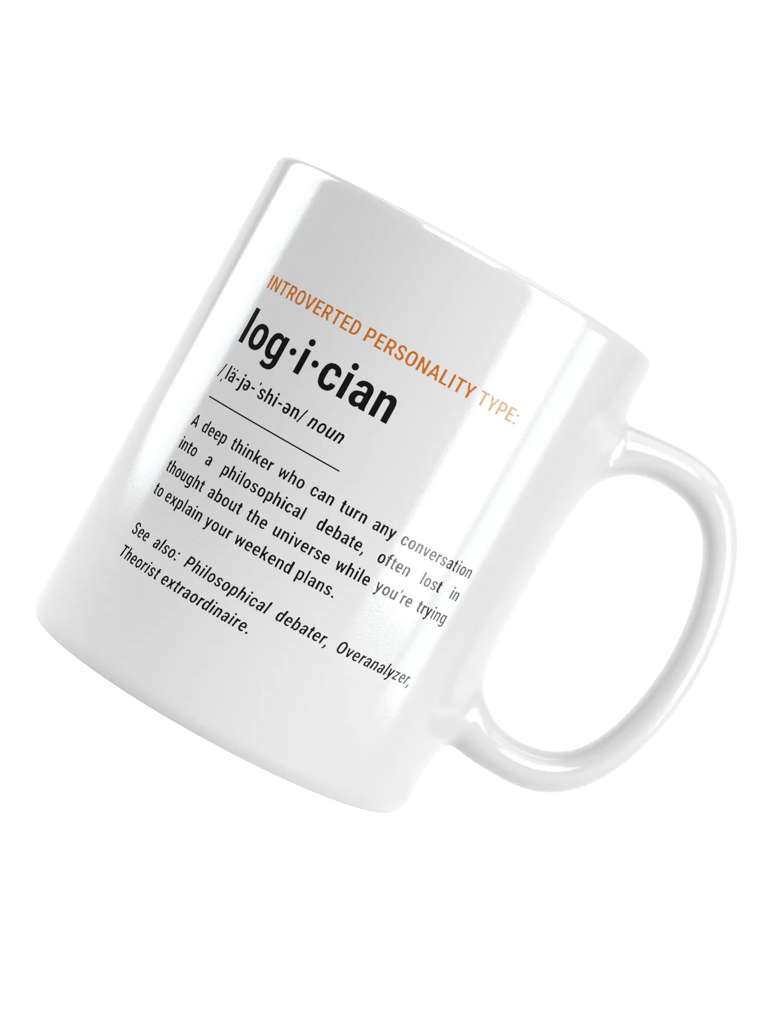 Introverted Personality Type: Logician Mug product image (5)