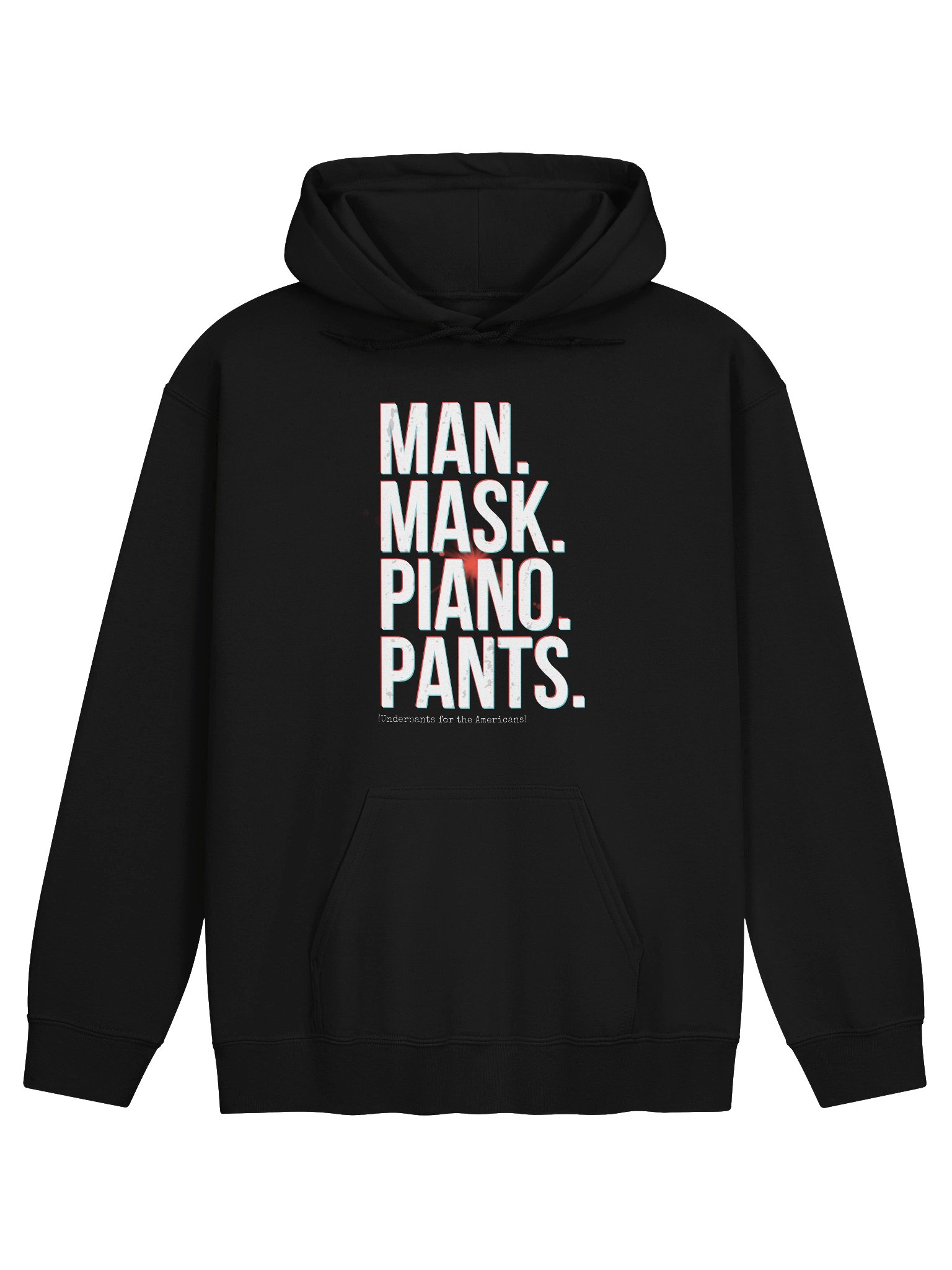 *BRAND NEW* Man. Mask. Piano. Pants. Hoodie (version 1) product image (1)