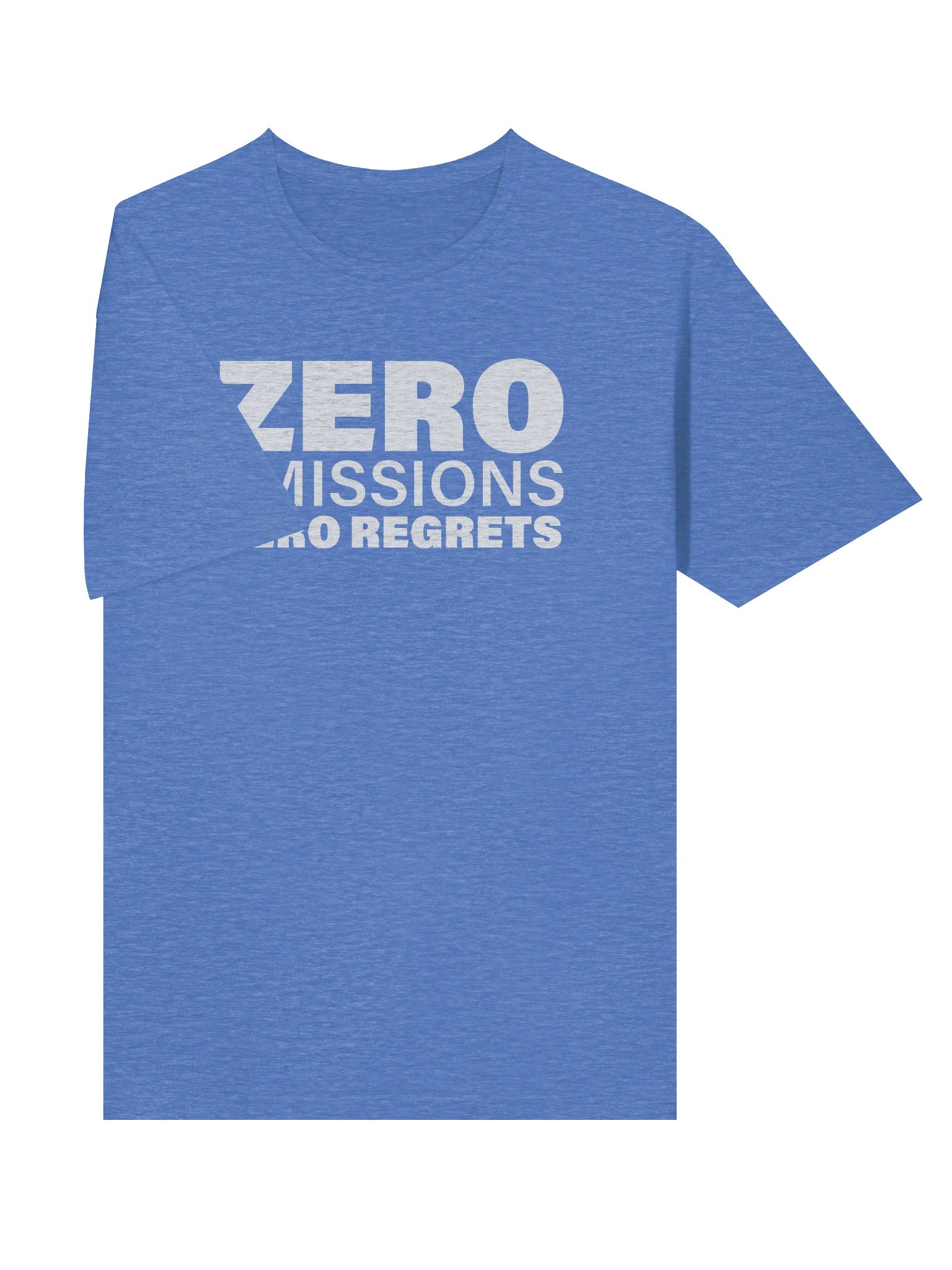 ZERO Emissions Zero Regrets Stacked in White product image (5)