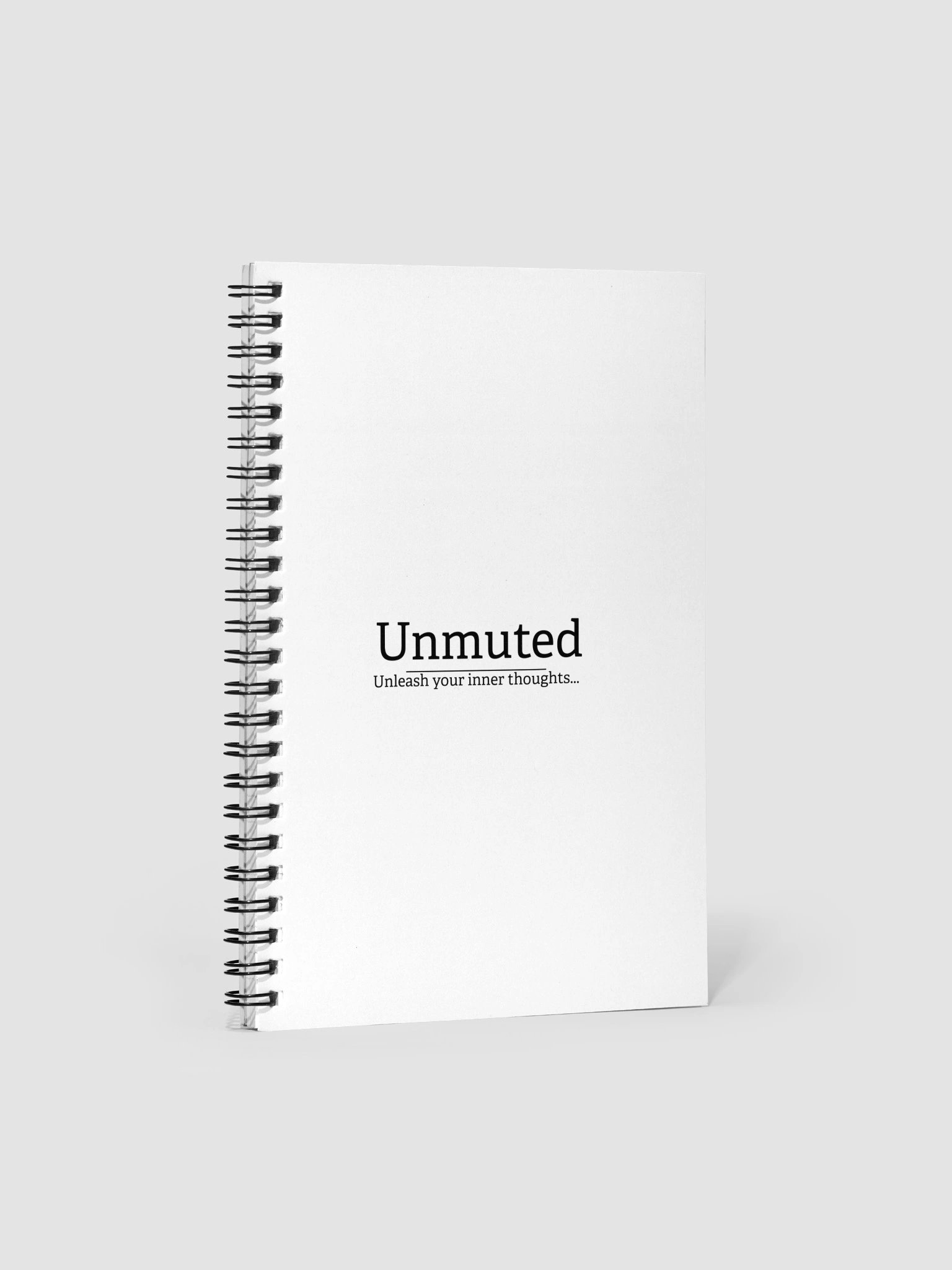 Unmuted Spiral Notebook product image (1)