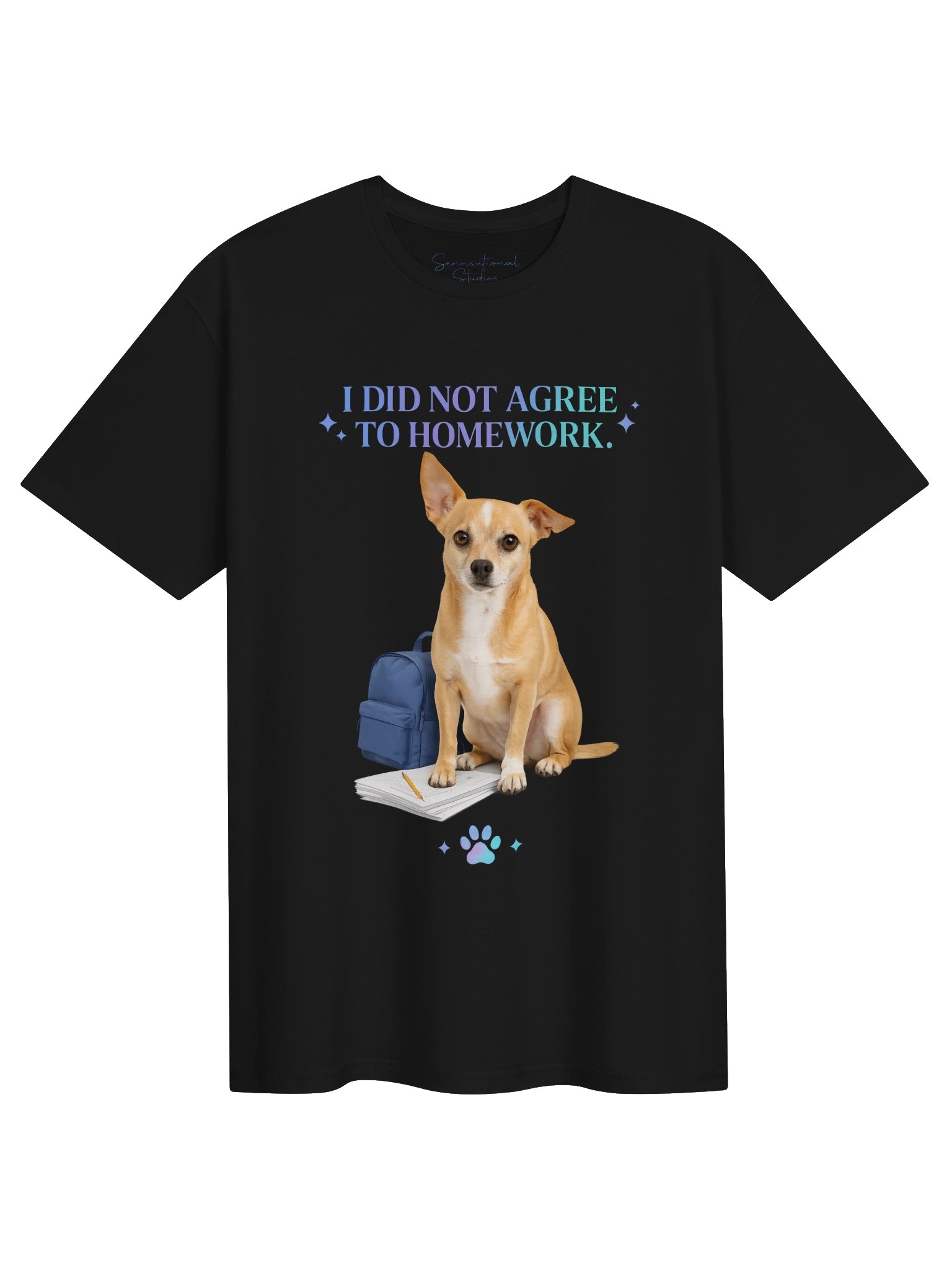 Georgie™ | Official I Did Not Agree to Homework Tee product image (1)