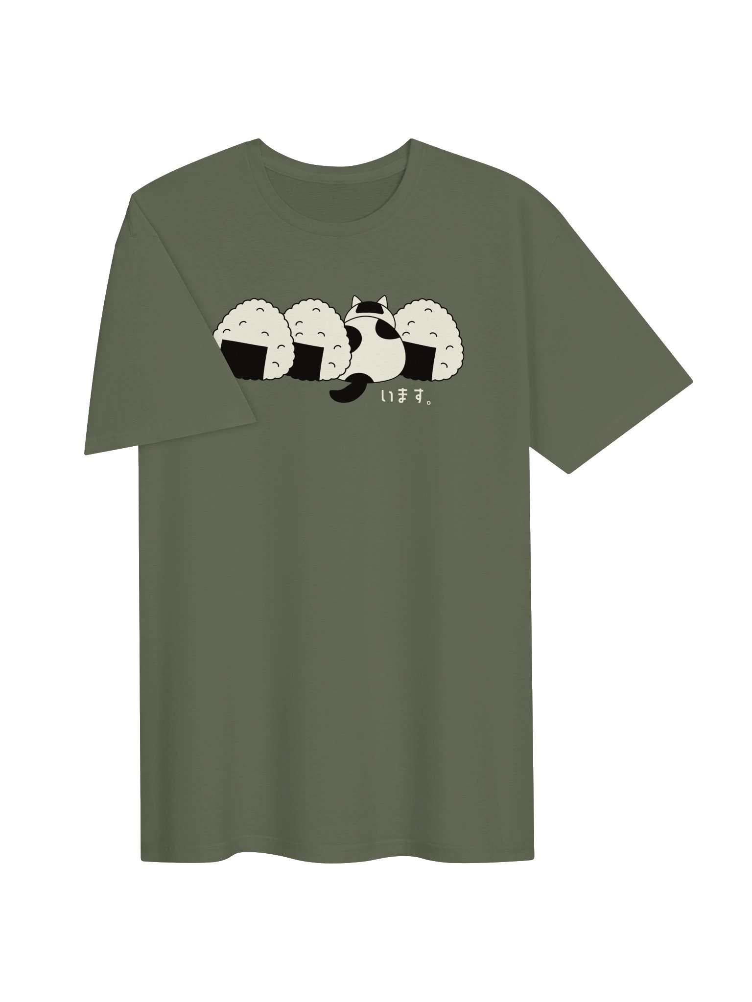 Rice Ball Cat - Unisex Adult Super Soft Lightweight T-shirt product image (2)