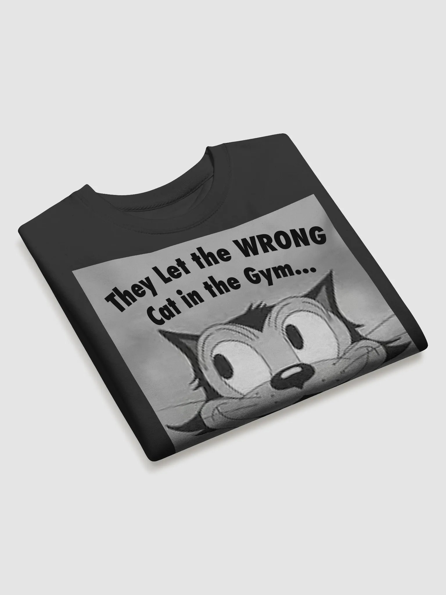 Wrong Cat in the Gym Long-sleeve product image (3)