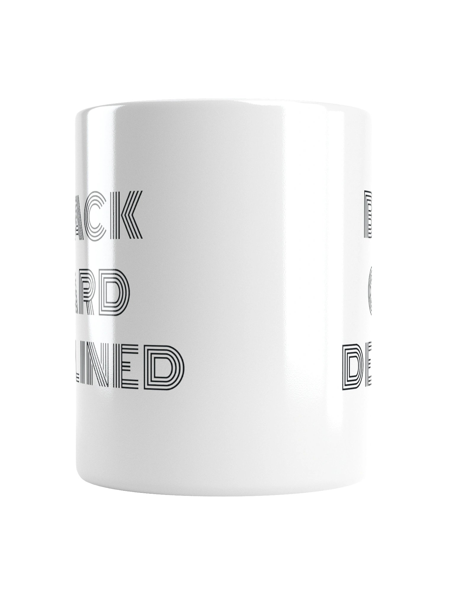 Black Card Declined Mugs product image (6)