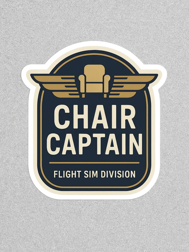 Chair Captain Sticker product image (1)