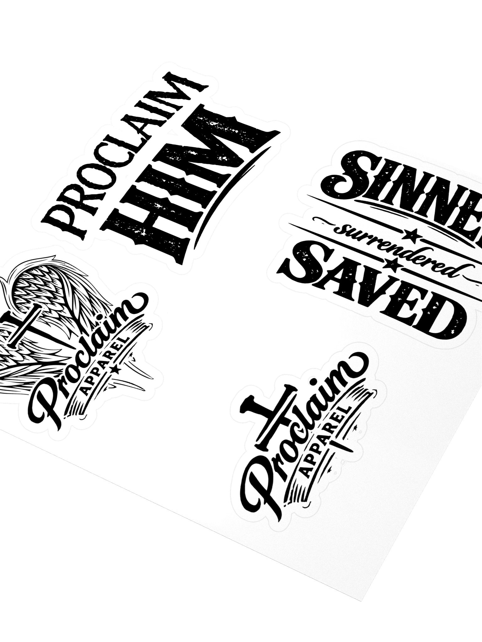 Proclaim Apparel Kiss Cut Stickers product image (3)