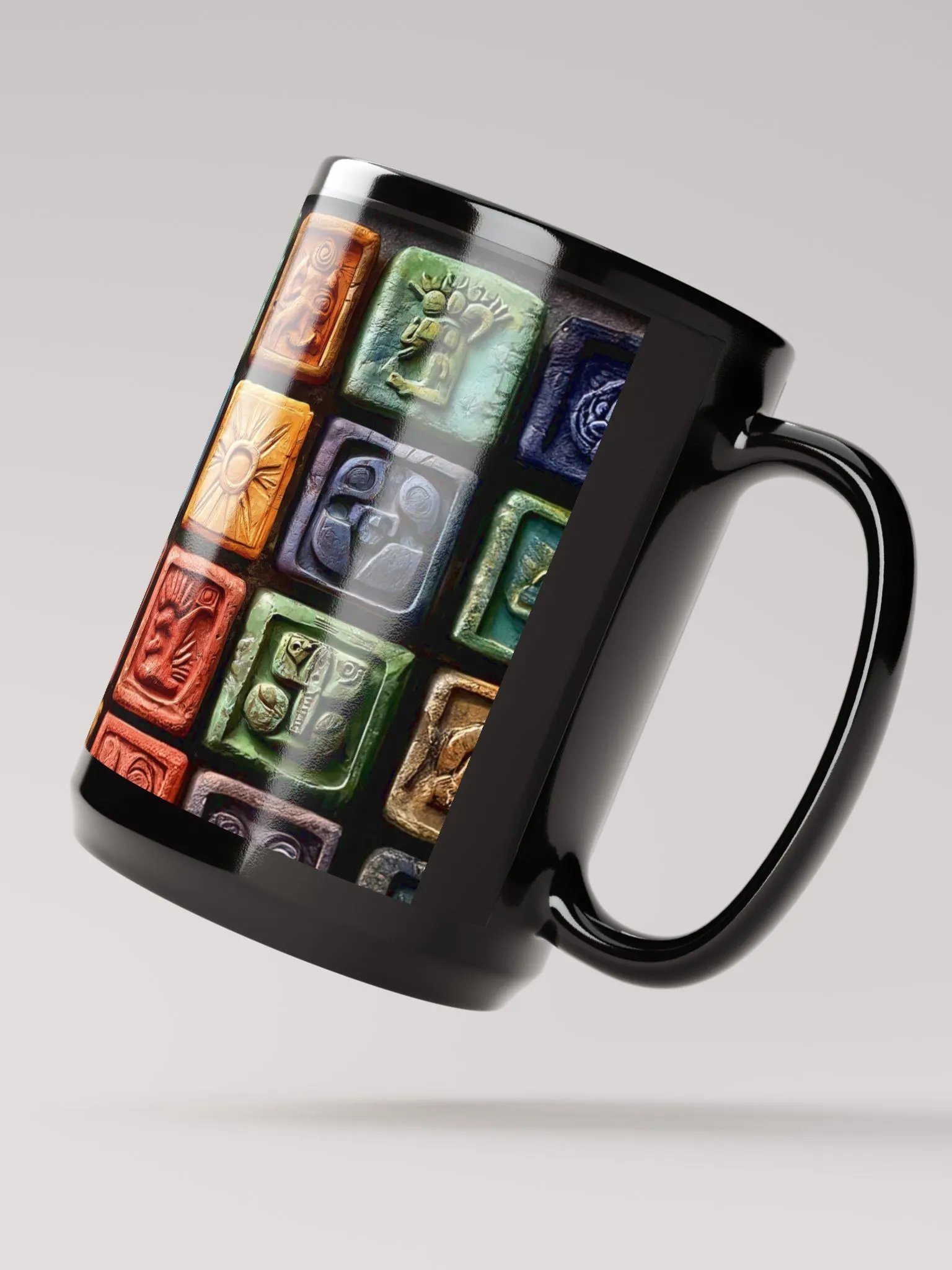 Ancient Art-inspired Ceramic Mug product image (6)
