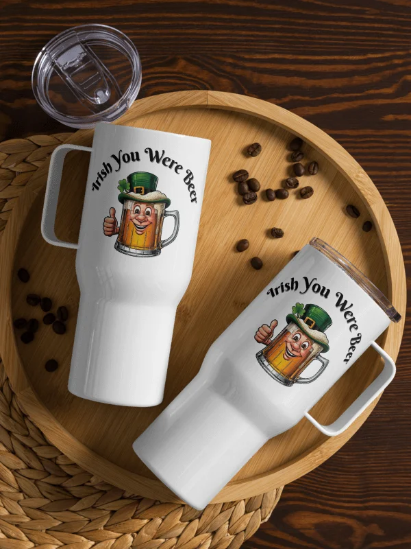 Irish You Were Beer Travel Mug product image (2)