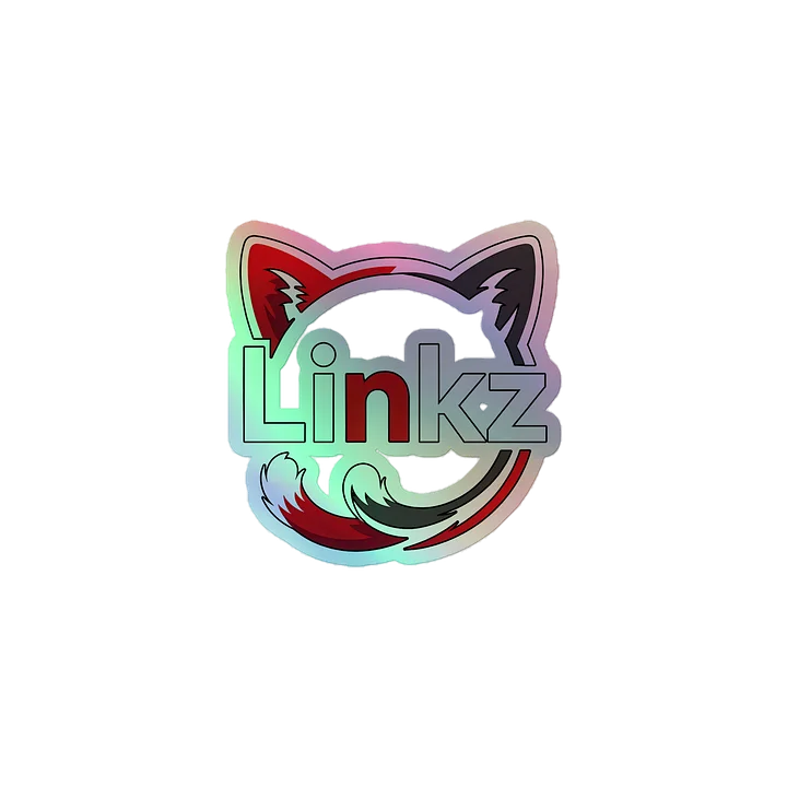 Kiss-Cut Holographic Sticker Sheet - Linkz Logo product image (1)