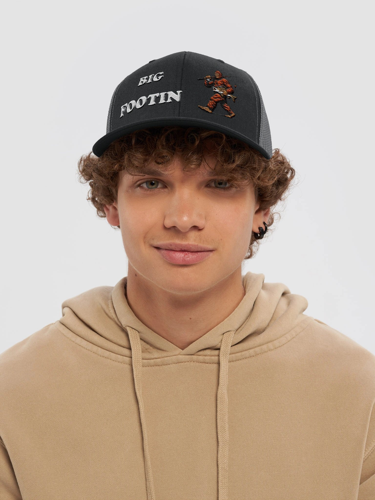 BIG FOOTIN Vintage Fishing Trucker product image (29)