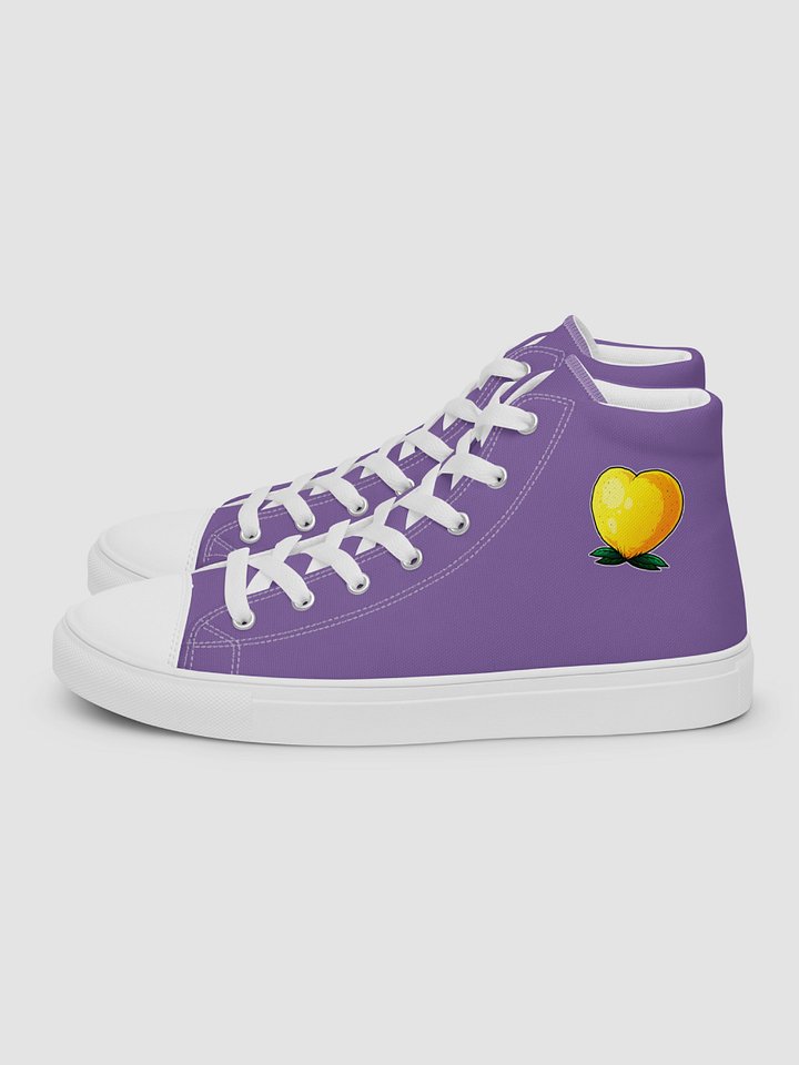 Lemonheart Womens High Top Canvas Shoes (Purple) product image (1)