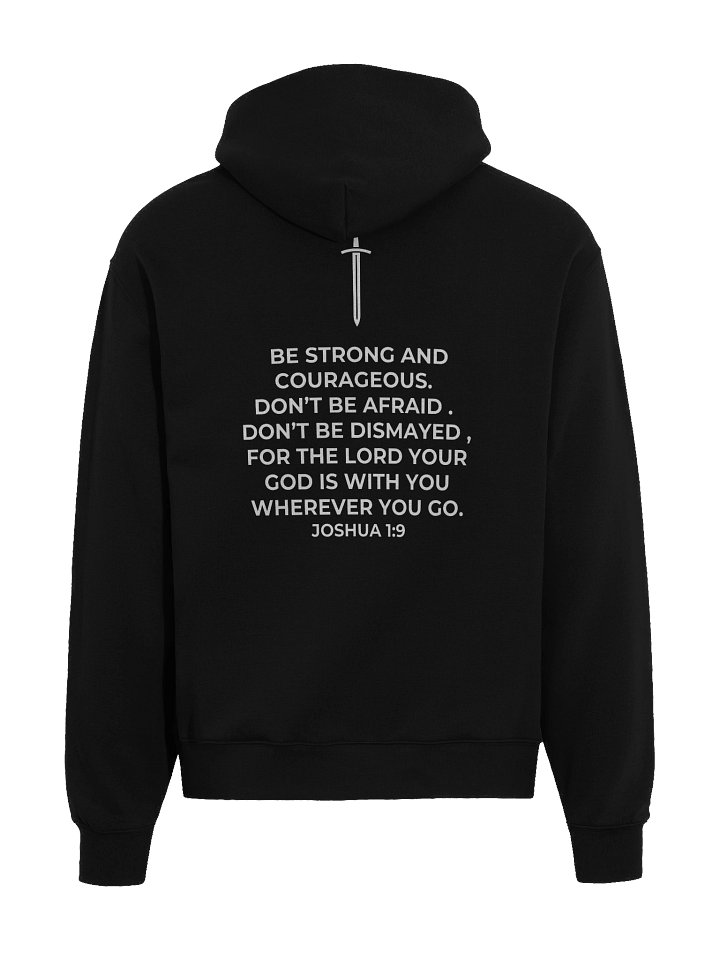 Joshua 1:9 Eclipse Oversized Hoodie product image (1)