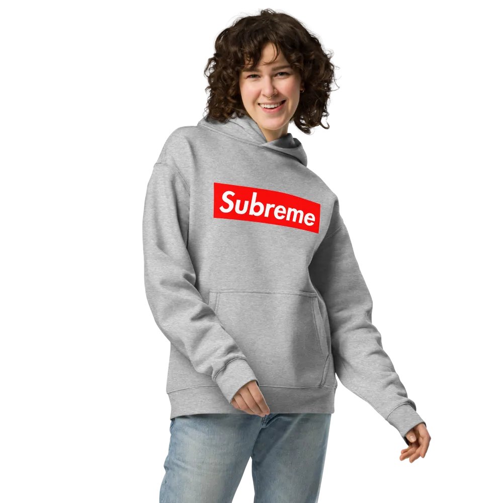 'Subreme' Arab Parody Oversized Hoodie product image (5)