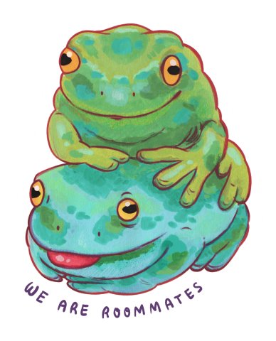 sticker : roommates product image (1)