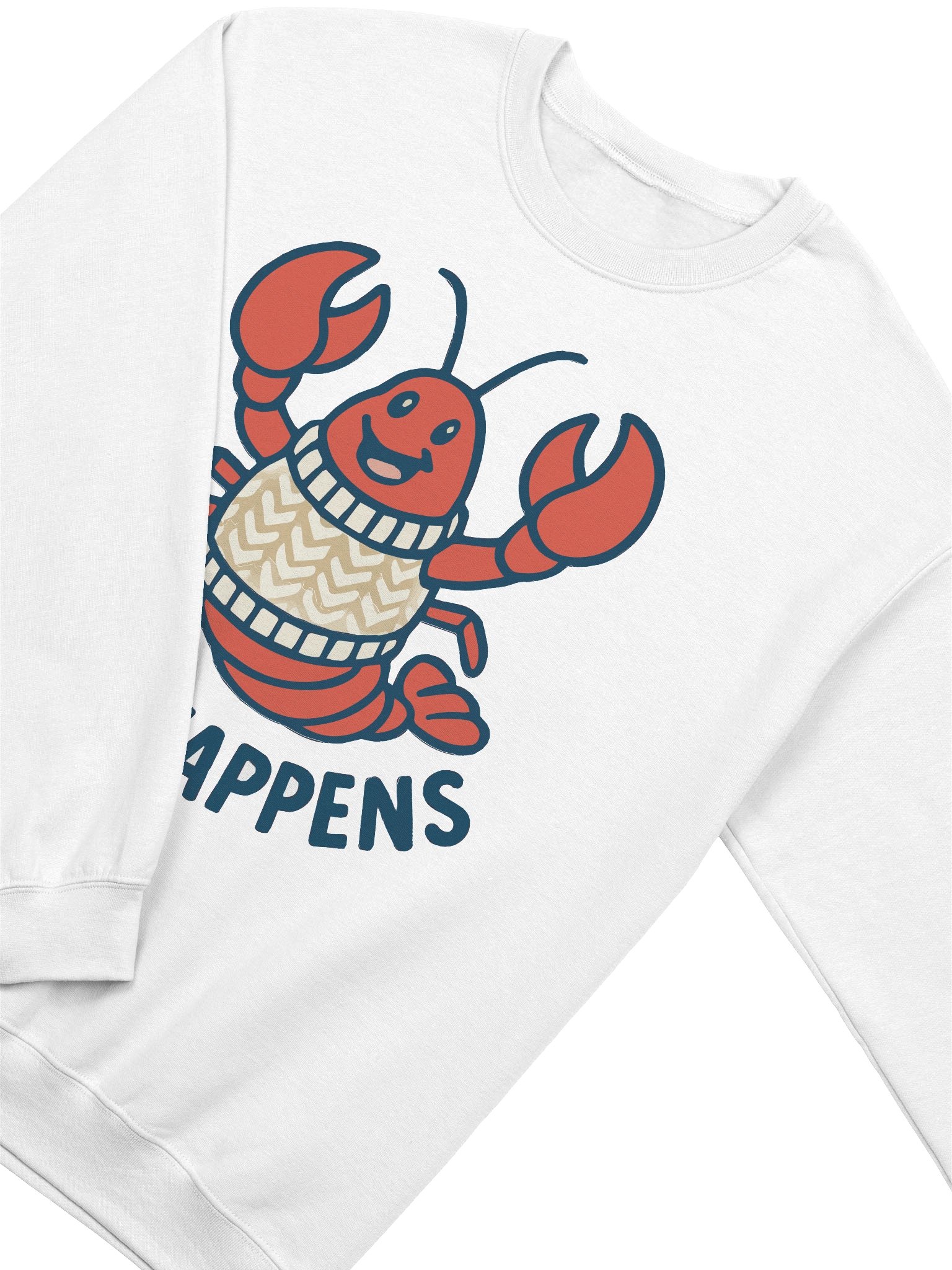 Sweater Claws Lobster Sweatshirt | Funny Knit Happens Unisex Pullover product image (4)
