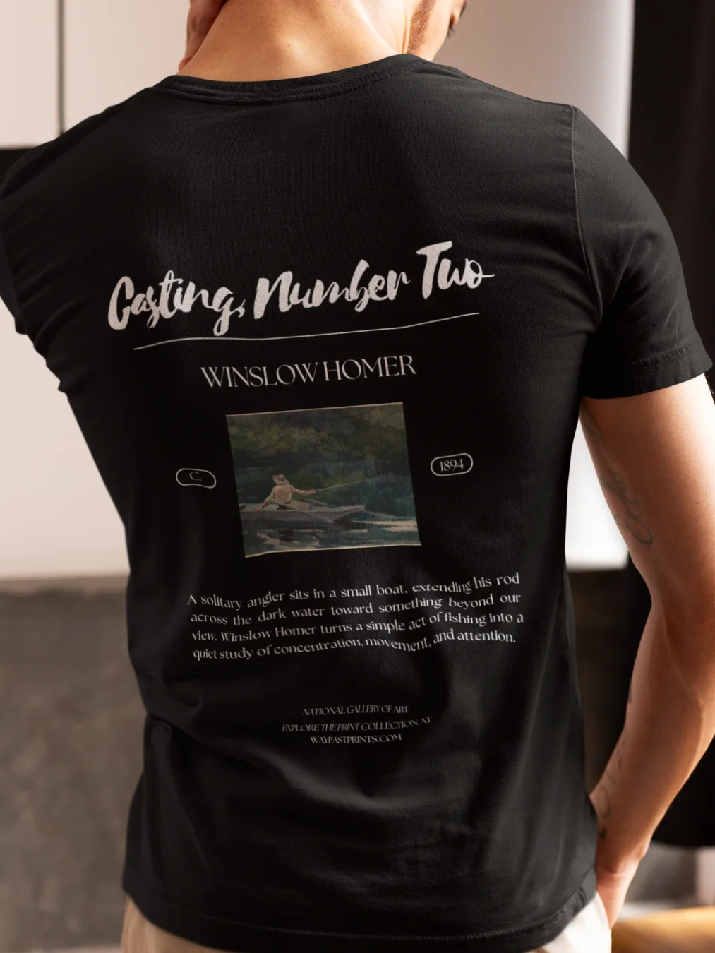 Casting, Number Two (Winslow Homer) T-Shirt product image (3)
