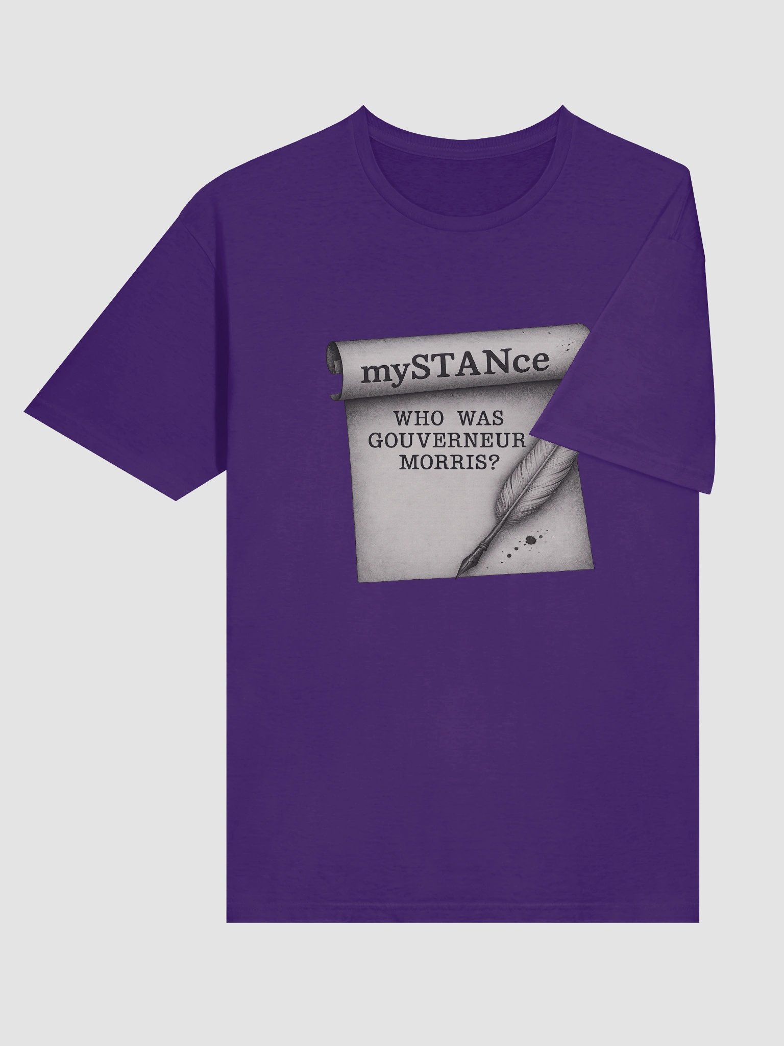 Gouveneur Morris QR Code T-Shirt product image (51)