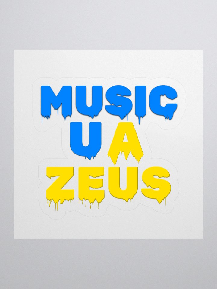 Stickers MUSIC UA ZEUS product image (3)