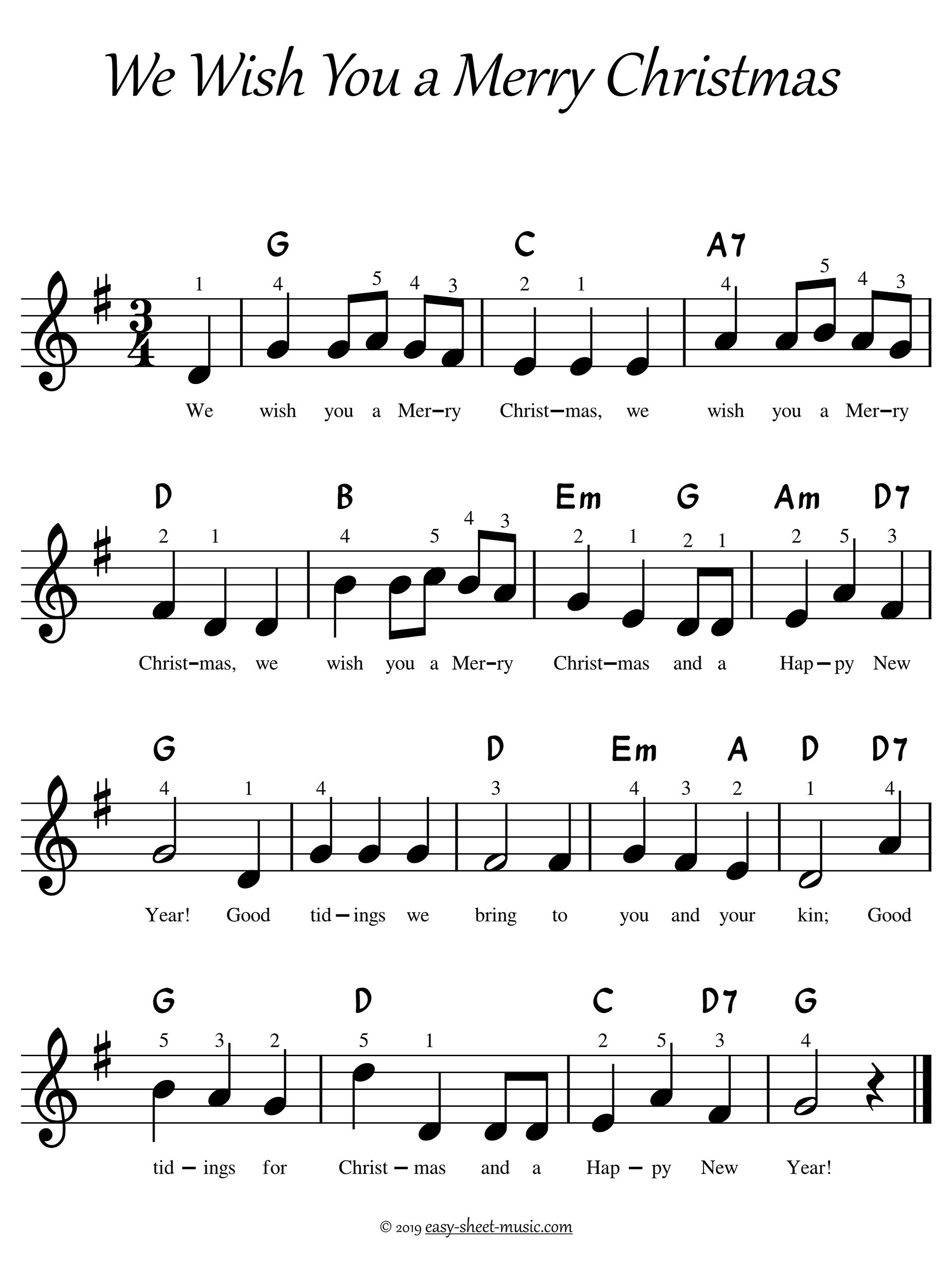 Easy Keyboard Songs: 40 Christmas Carols for Beginners — Sheet Music With and Without Letter Notes product image (3)