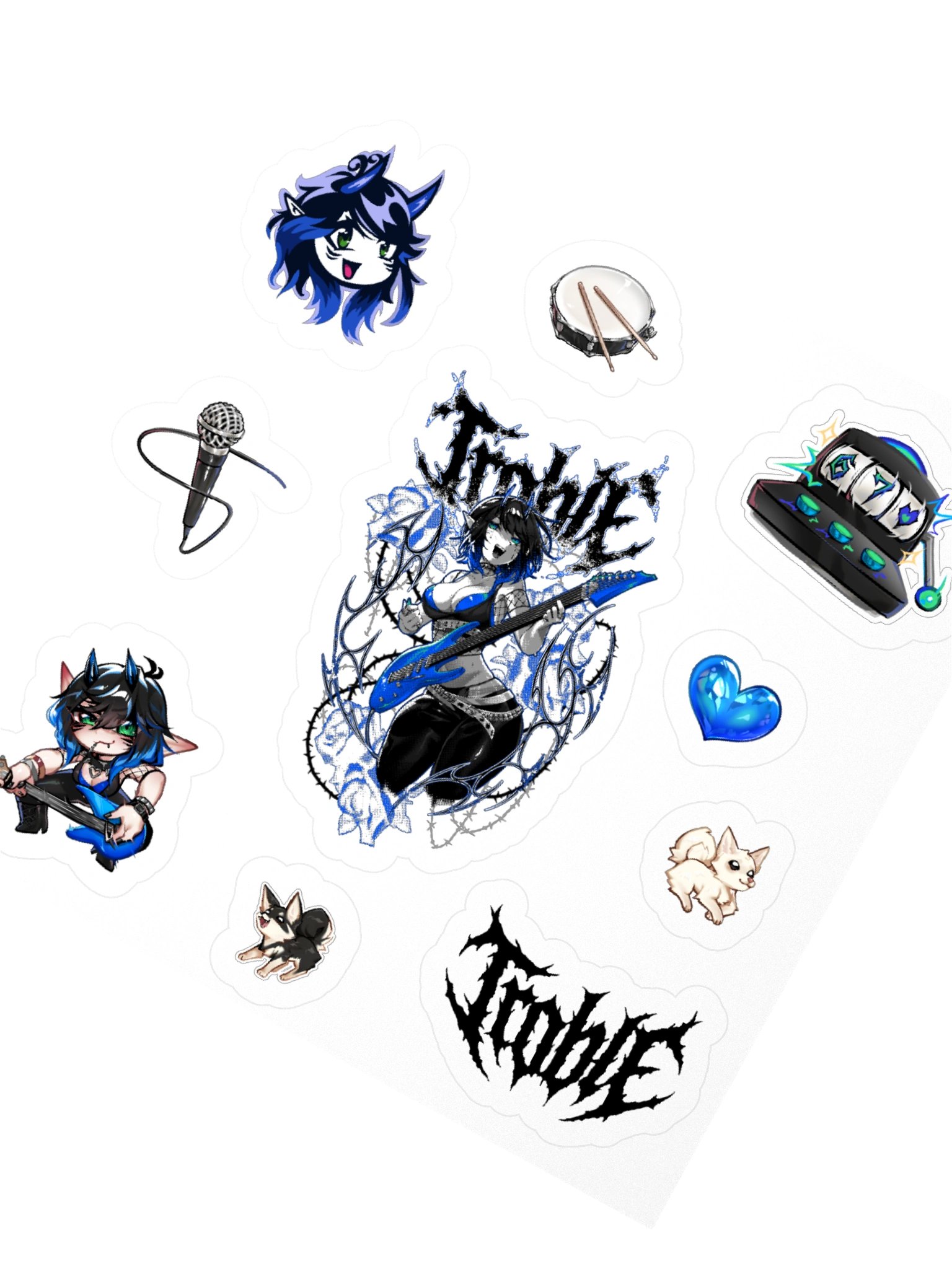 Troble Sticker Sheet product image (2)