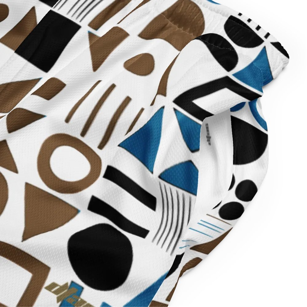 DTAC Modern geometric pattern sport short product image (5)
