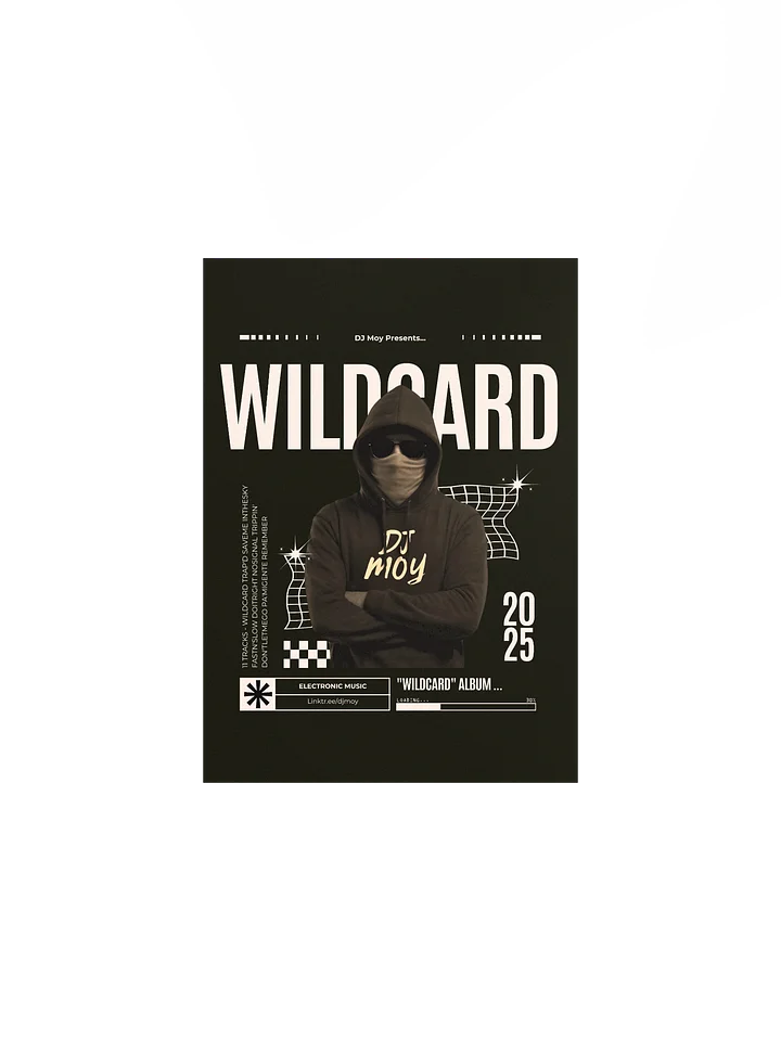 WILDCARD Poster - Album Loading... product image (1)