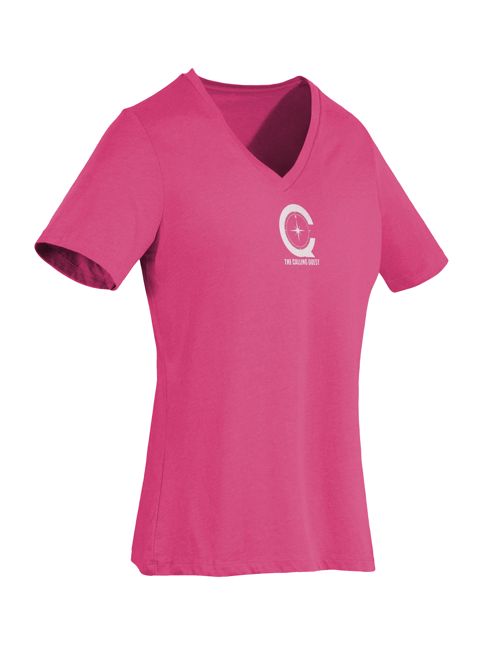 The Calling Quest Podcast Women's Explorer Relaxed V-Neck Tee product image (46)