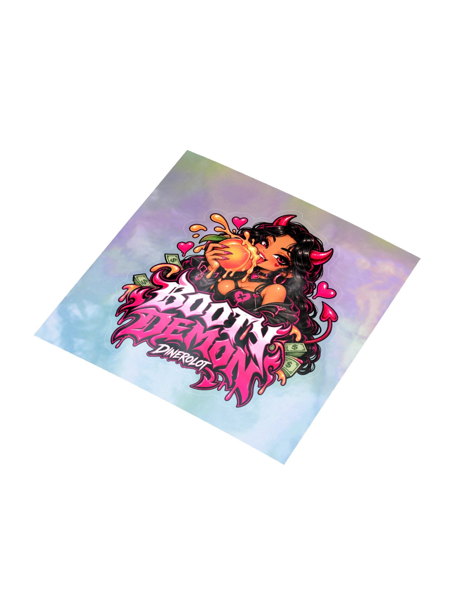 DINEROLOT Kiss-Cut Holographic Sticker Sheet product image (3)