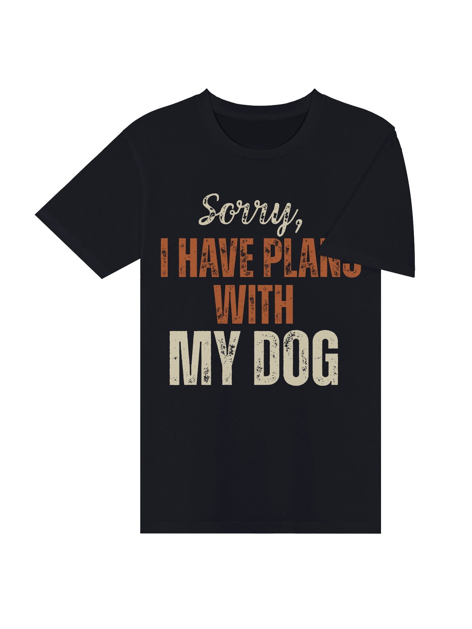 Sorry, I Have Plans With My Dog Vintage T-Shirt product image (12)