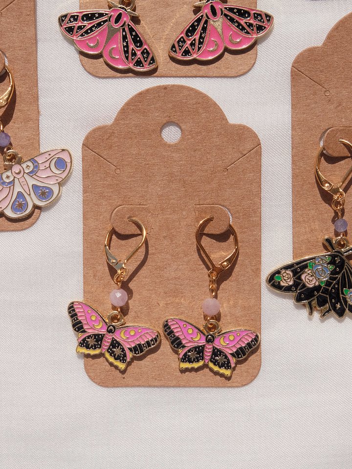 Summer solstice - Kunzite & tanzanite earrings product image (7)