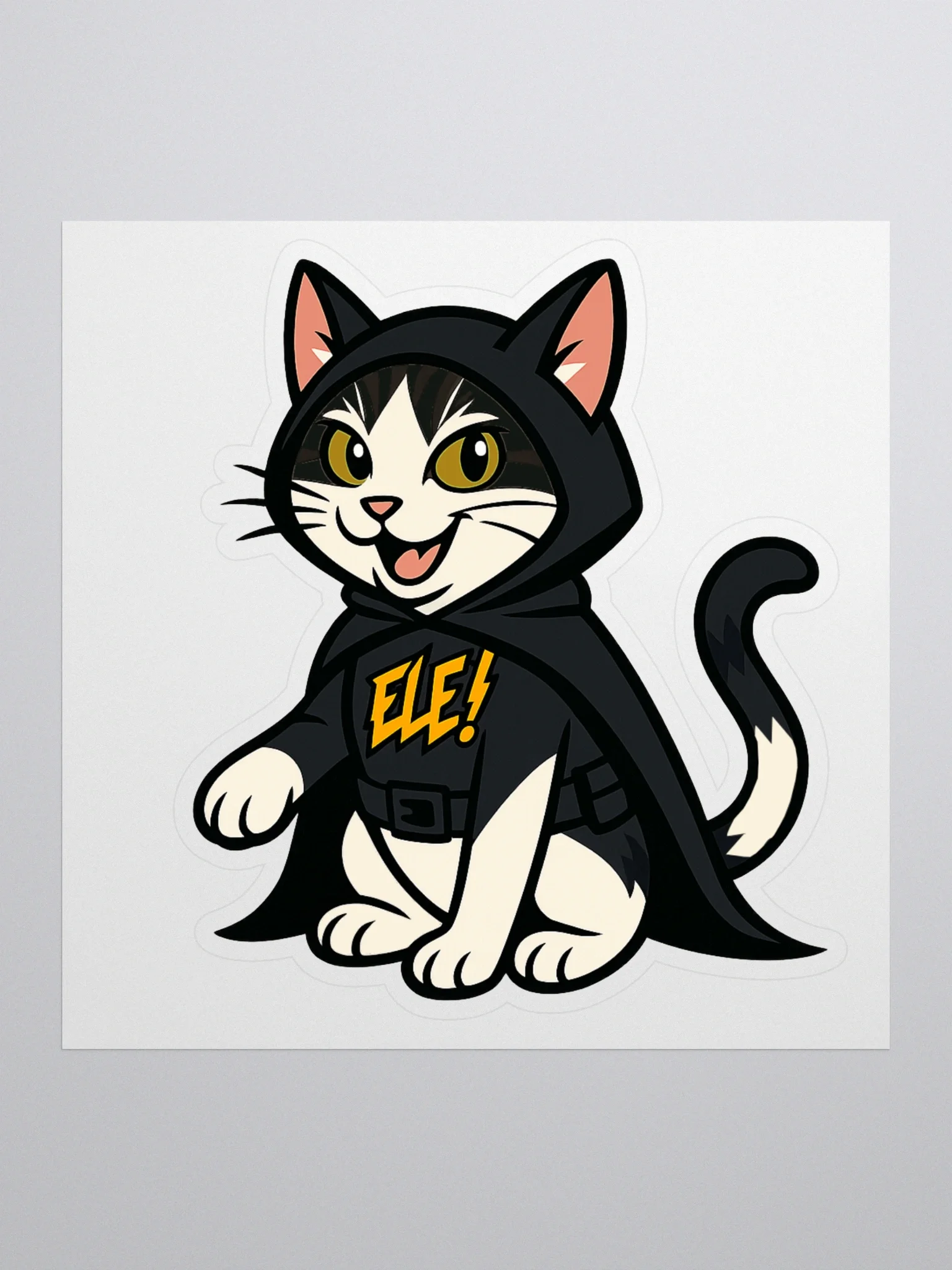 Ele The Antihero Kiss-Cut Sticker