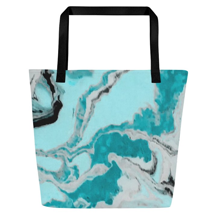 Fluid Turquoise Art Bag product image (1)