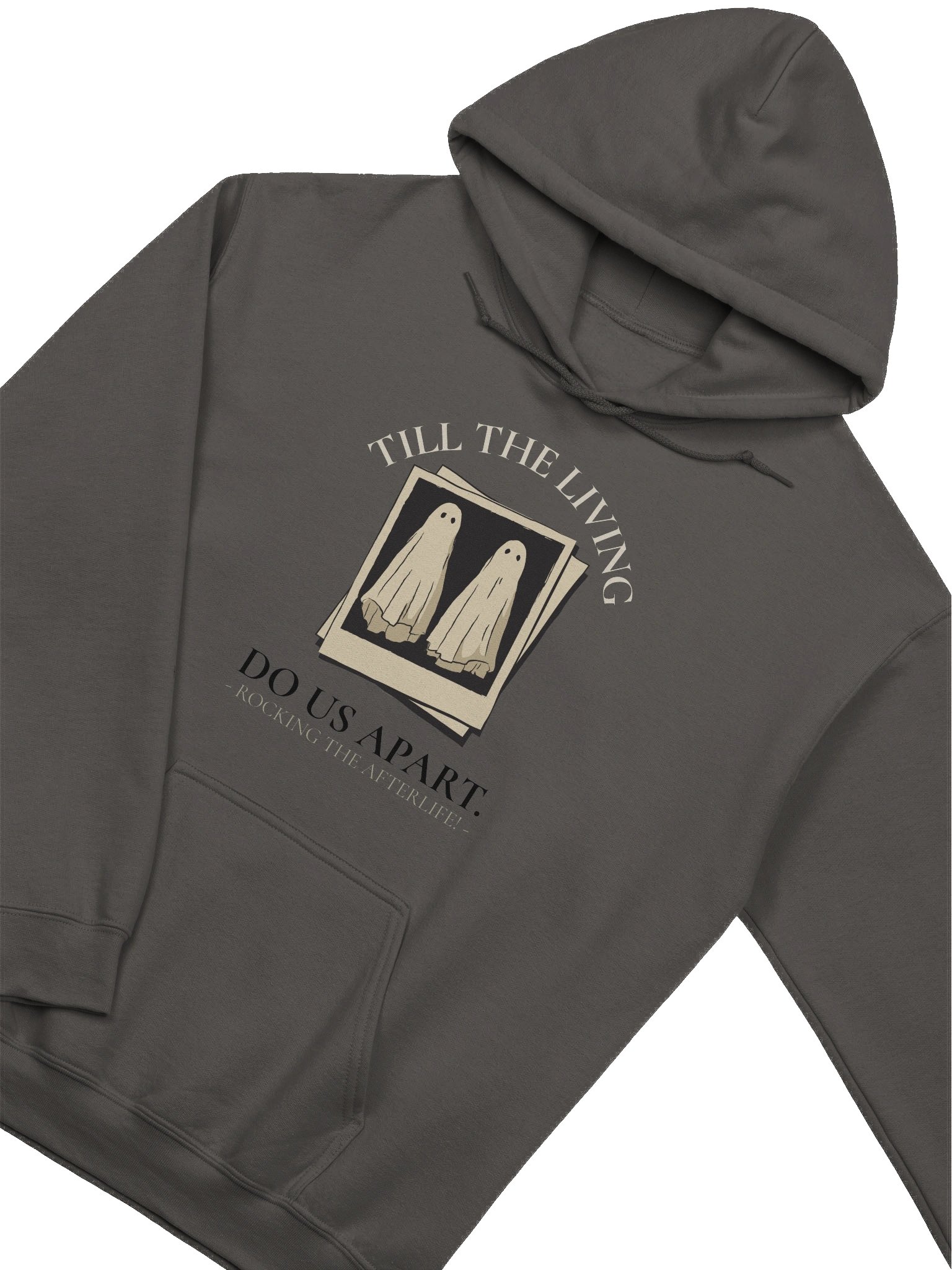[UM Designs] Til Living Do We Part - Unisex Pullover Graphic Hoodie product image (3)