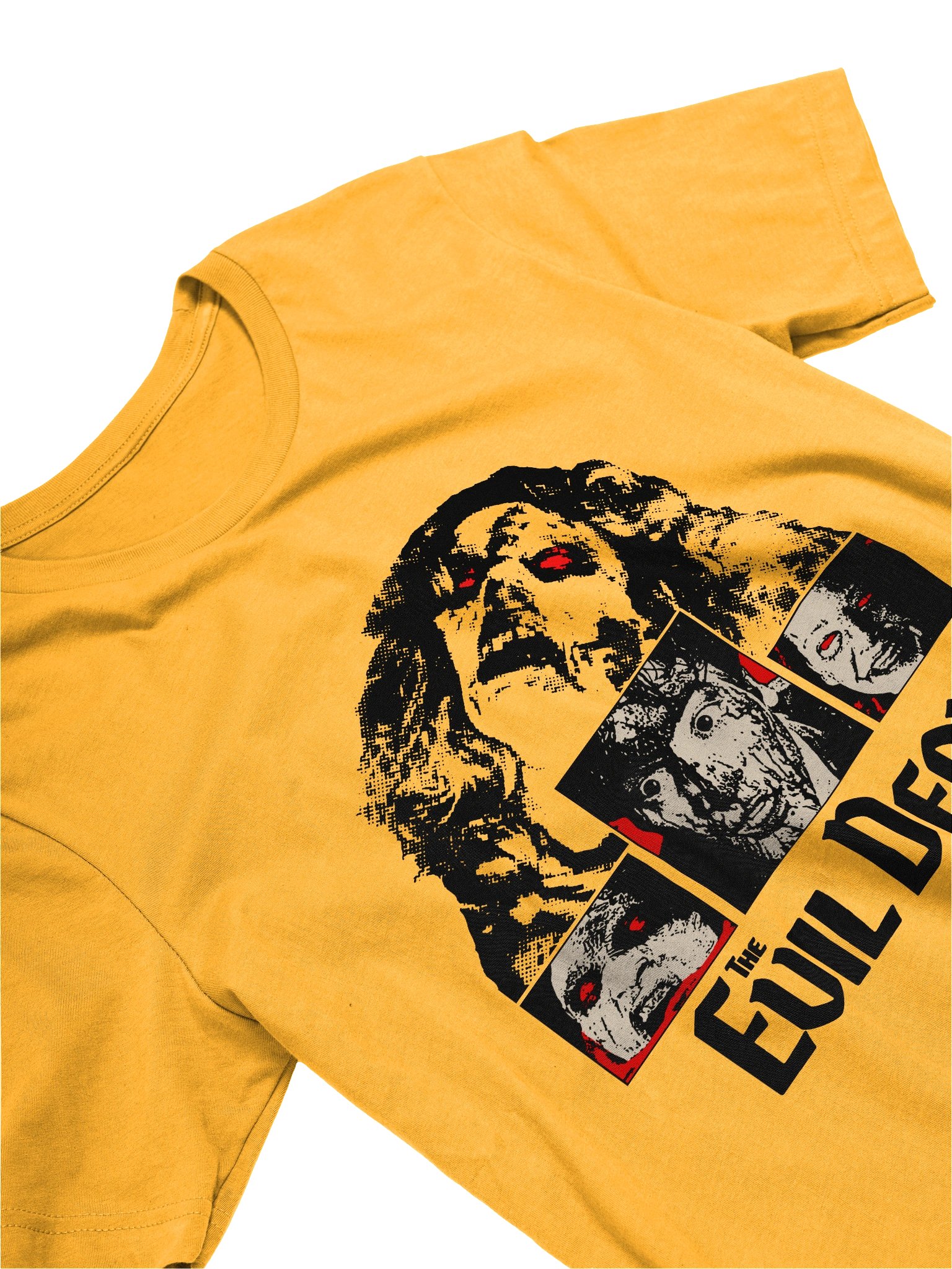 THE EVIL DEAD YELLOW TEE product image (1)