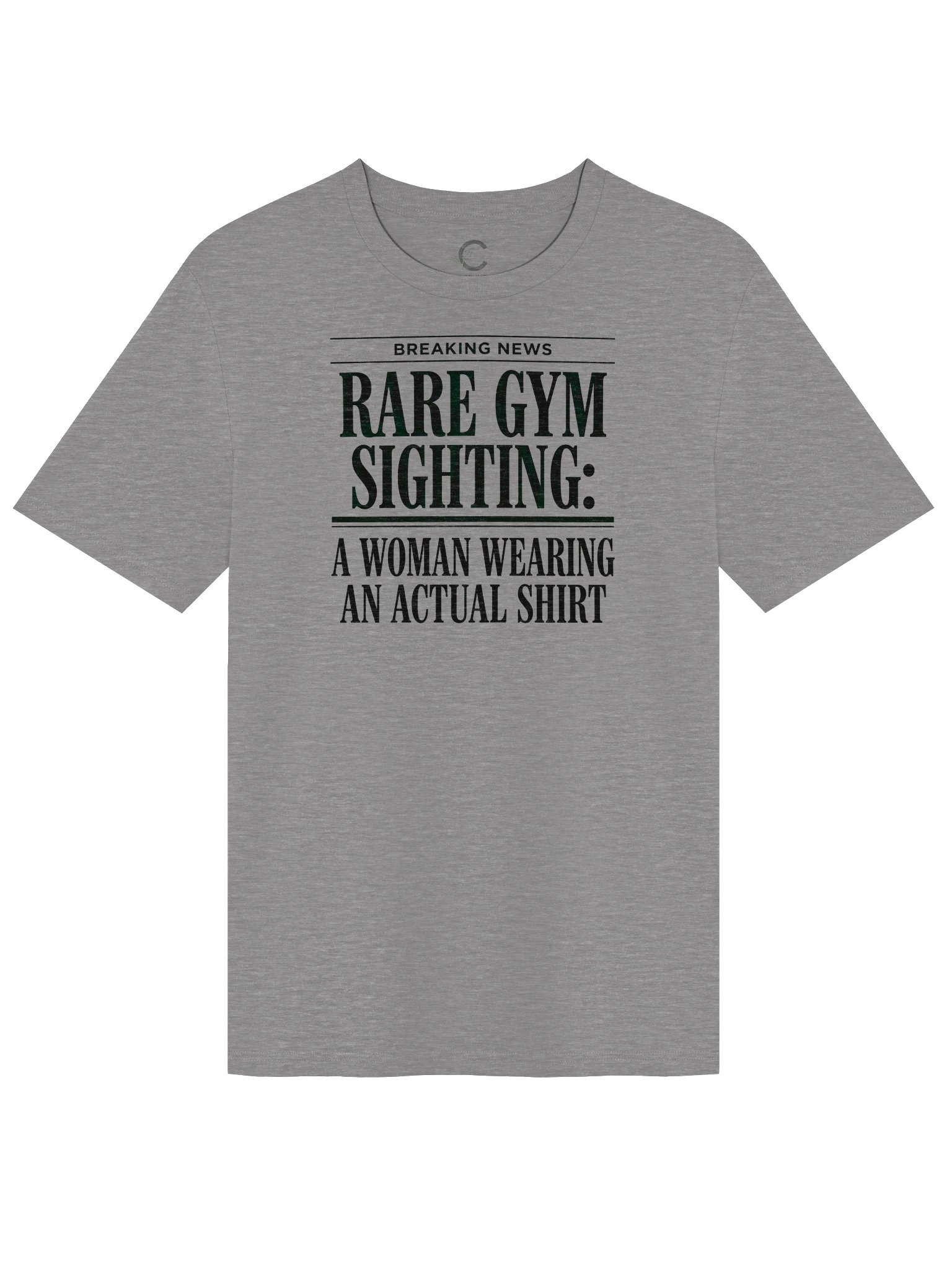 Good Clean Fun: "Rare Gym Sighting 2" Organic T-Shirt product image (4)