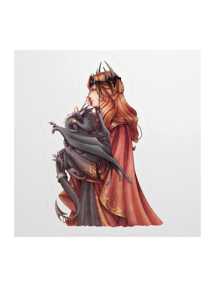 Mairon and The Dragon - sticker product image (1)