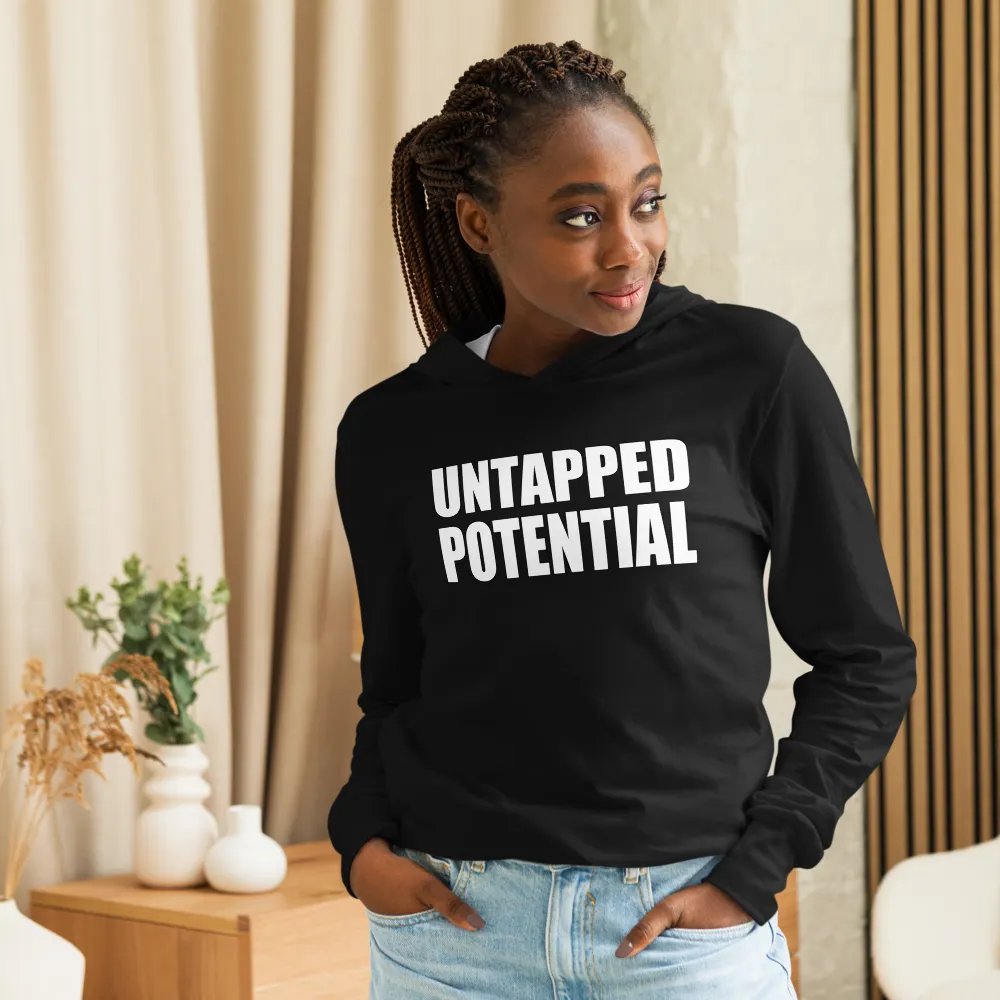 Untapped Potential Hooded T-shirt product image (7)
