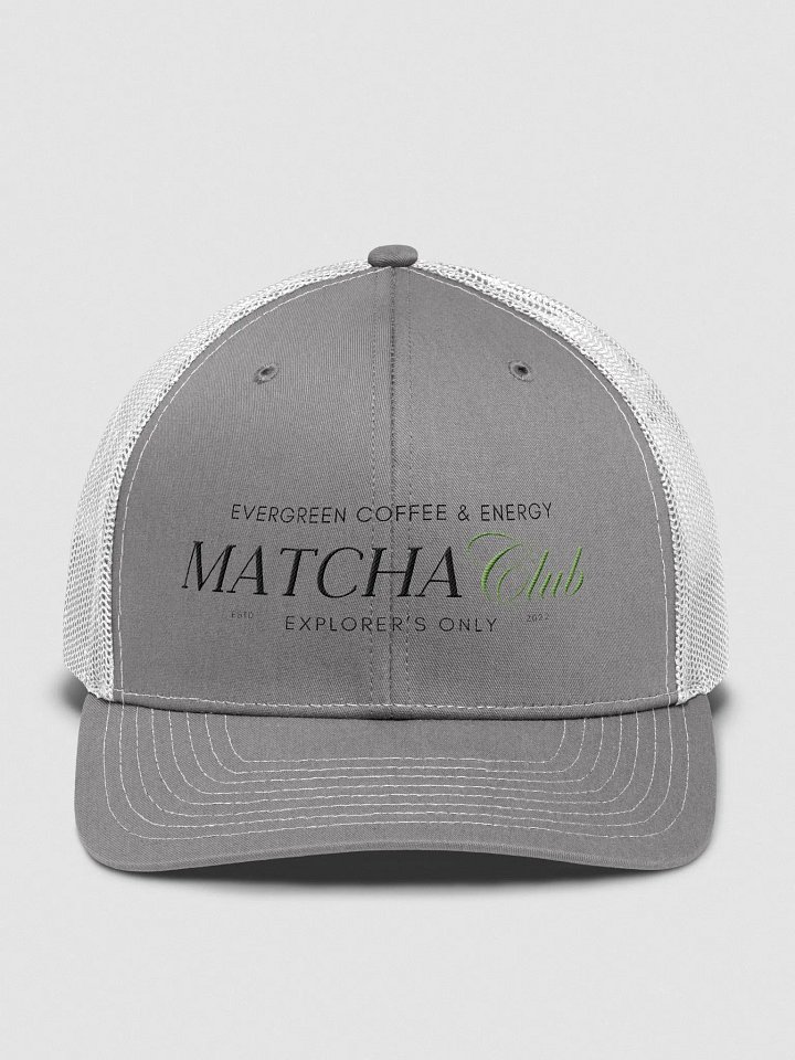 Matcha Club Trucker Hat | Sip Society product image (1)