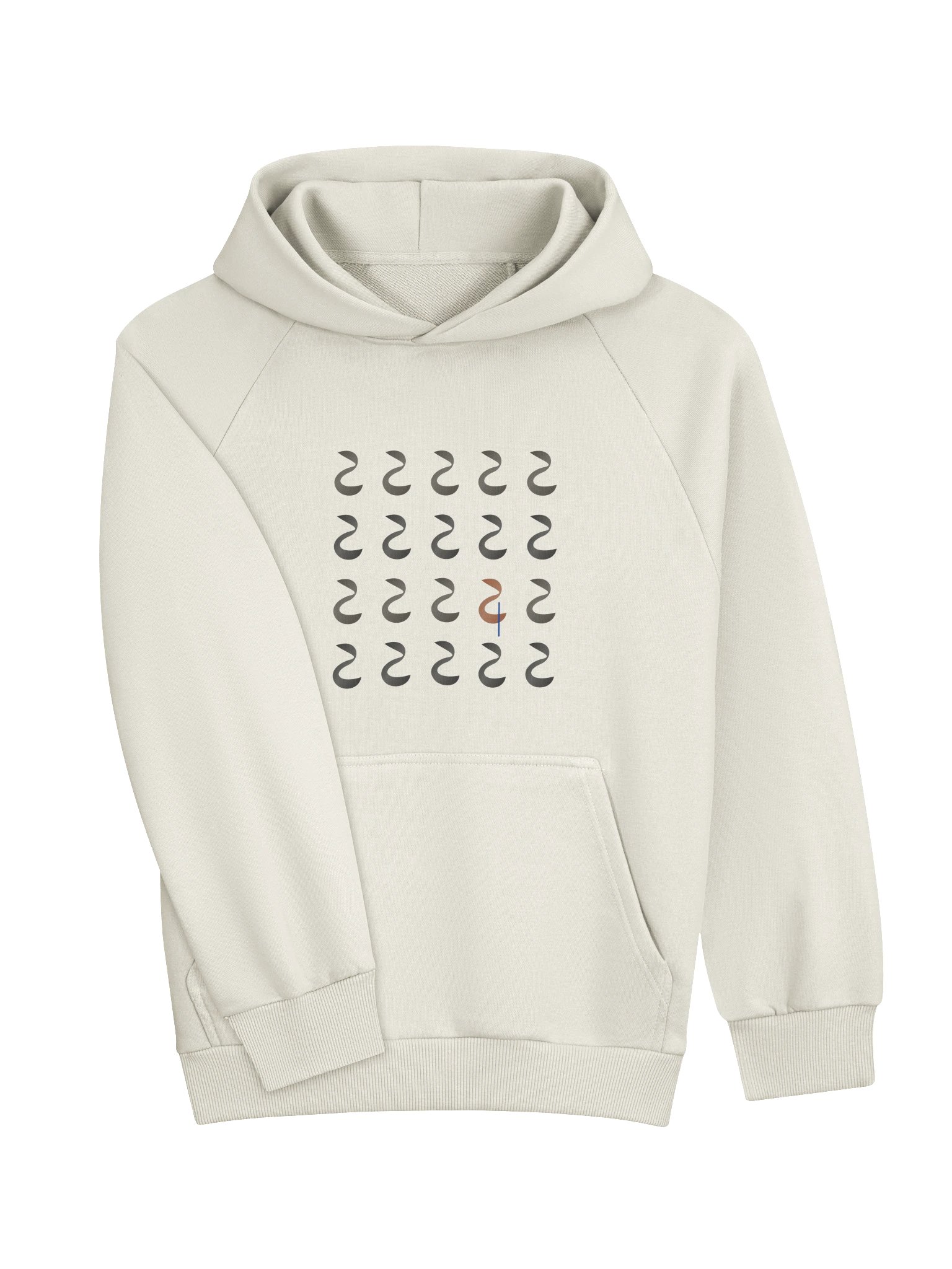 Interval Repeat — Super Heavyweight Hoodie / Light product image (3)
