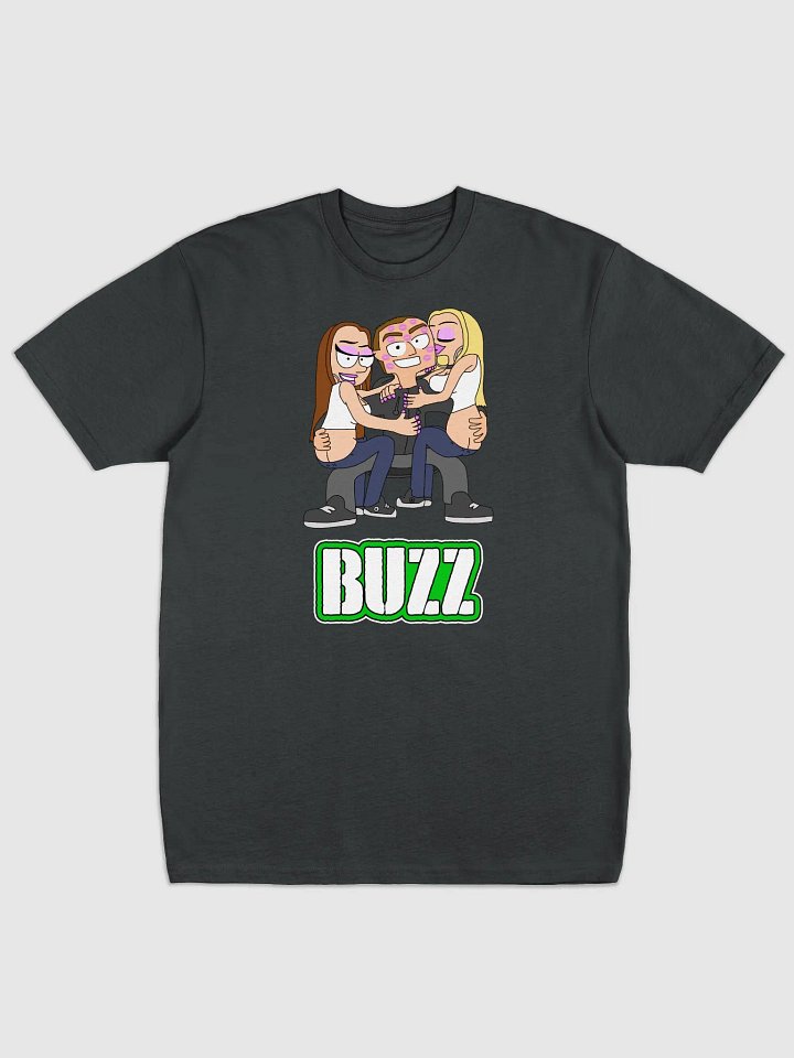 Buzz kissed by 2 Hot girls - T-Shirt (Men) product image (2)