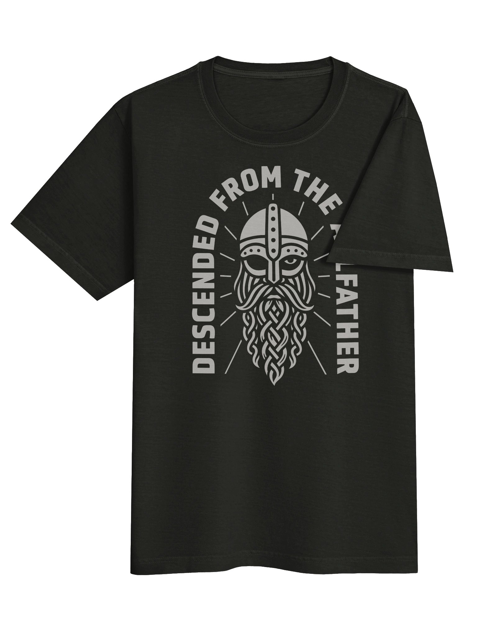 Descended from the Allfather Oversized Heavyweight Garment-Dyed Tee product image (3)