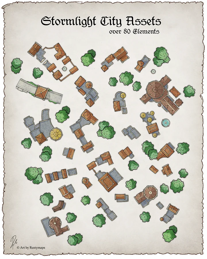 Stormlight City Assets product image (1)