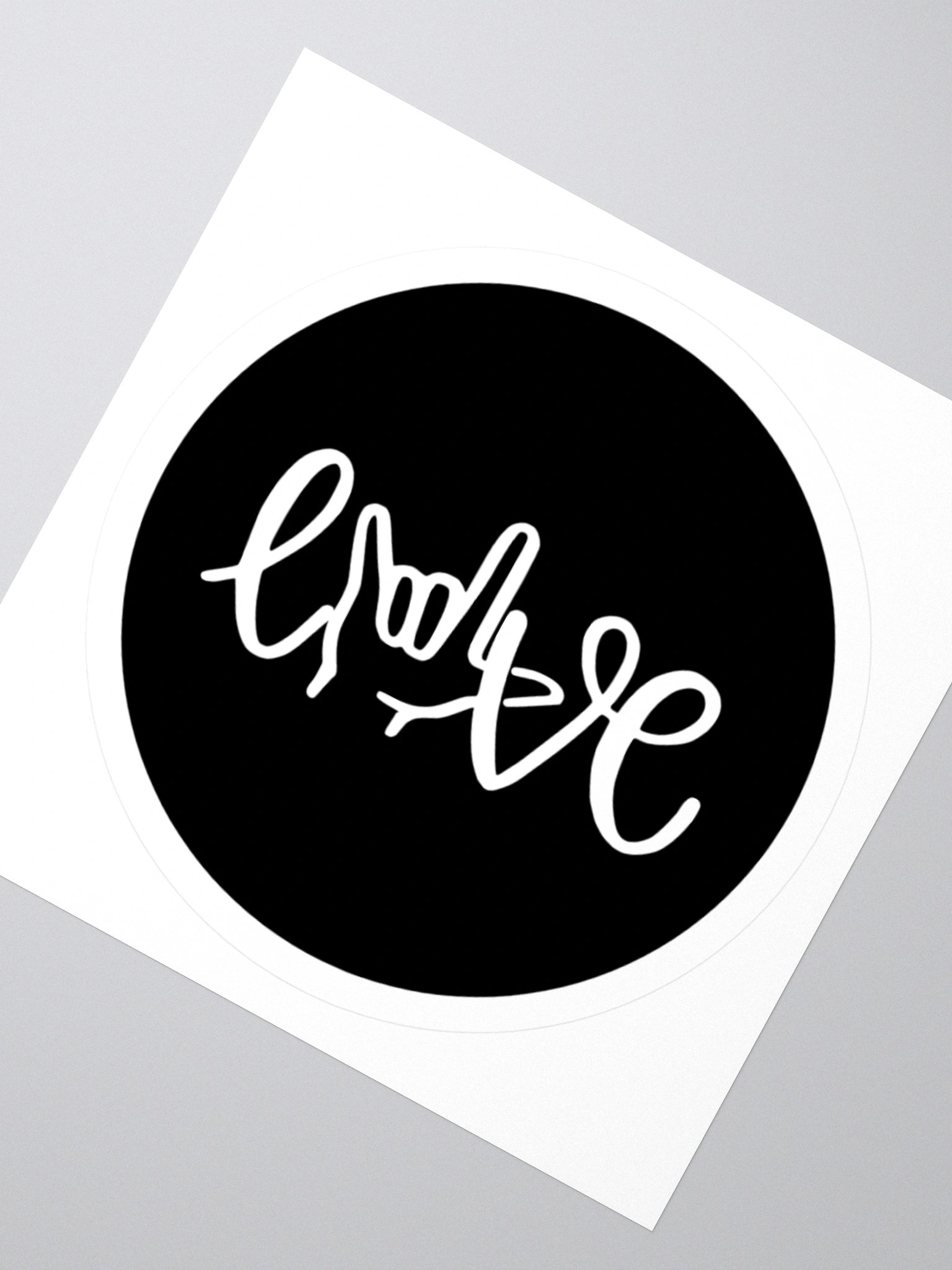 Love, Spelled Out Sticker product image (2)