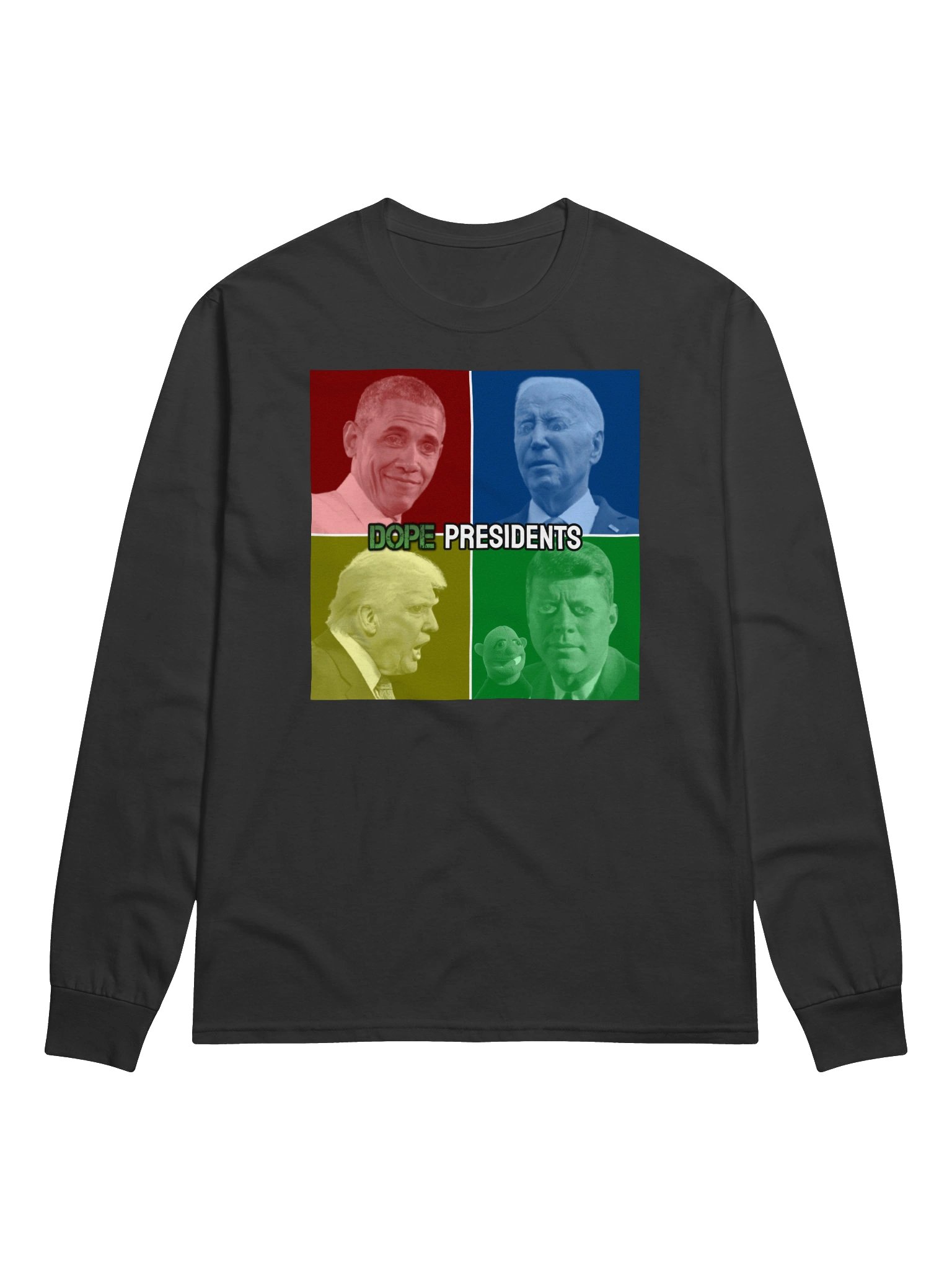 Classic Dope Presidents Long Sleeve Shirt product image (1)