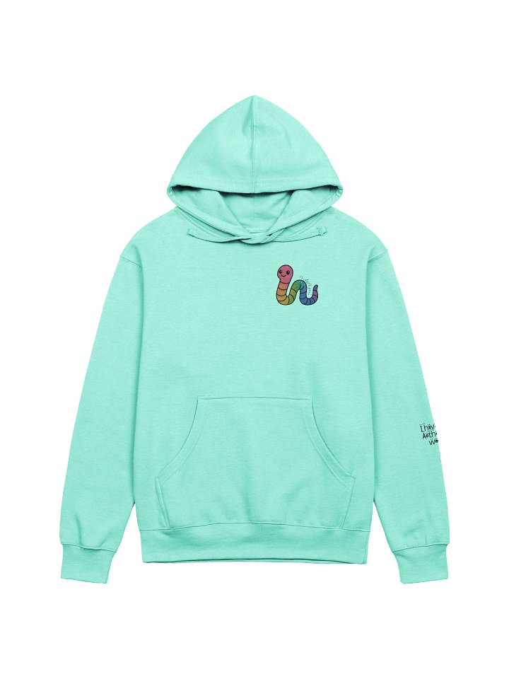 Rainbow Glitter Worm Midweight Hoodie product image (1)