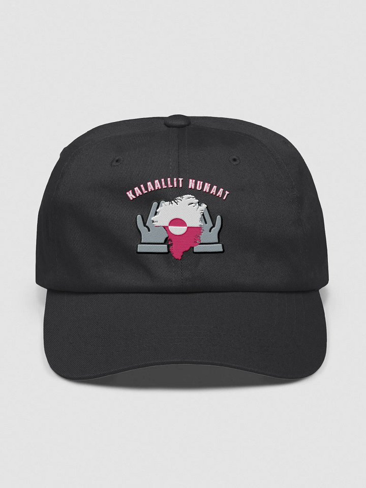KALAALLIT NUNAAT Flag Map Dad Hat - Embroidered product image (1)