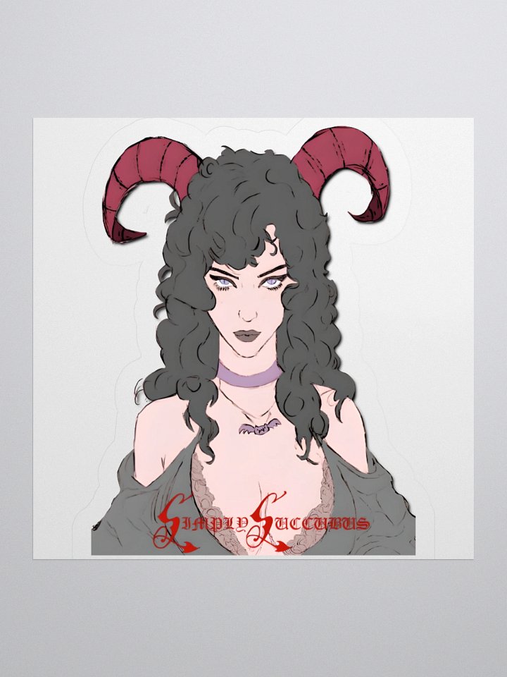 SimplySuccubus Demon Sticker product image (1)