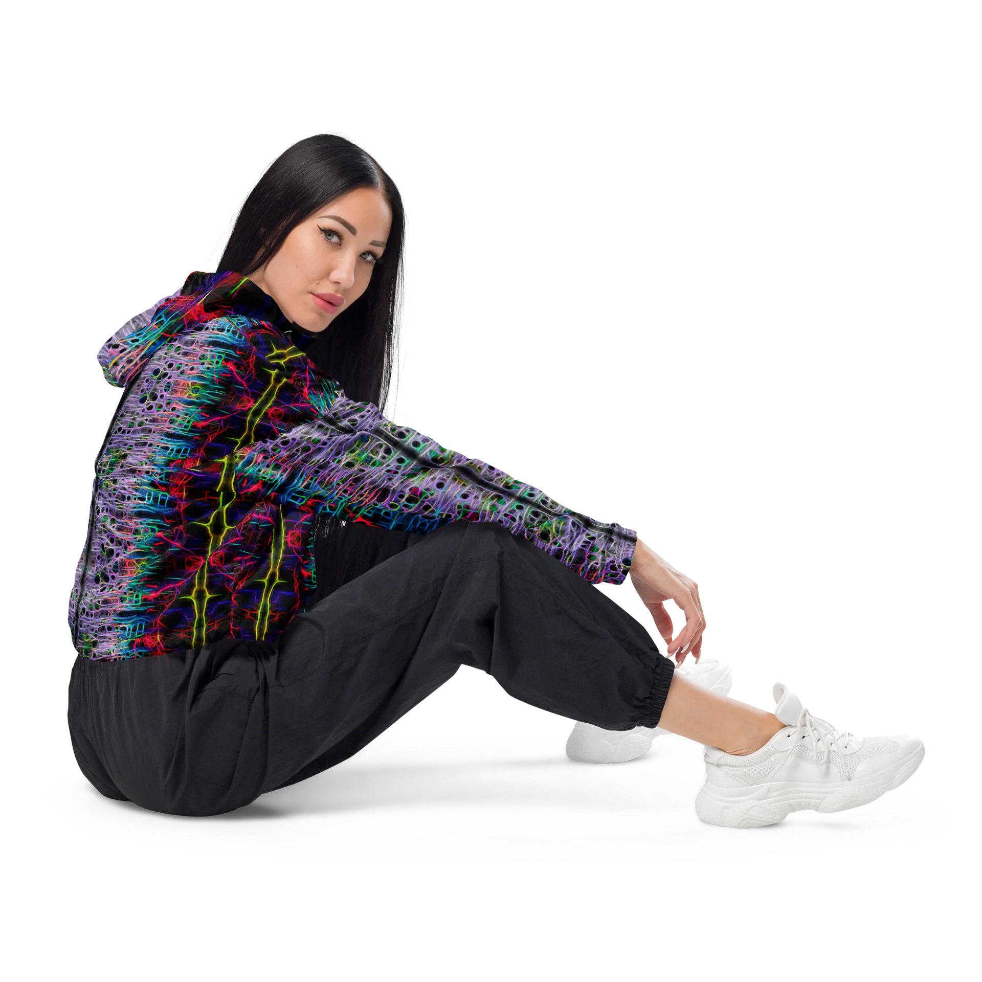 Digital Voltage | Cropped Windbreaker product image (4)