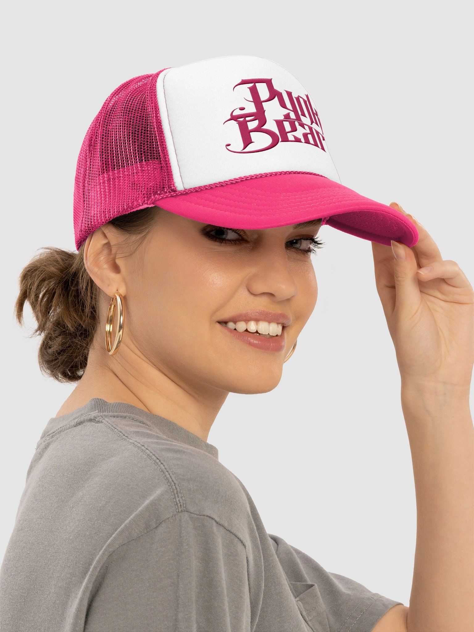 Pynk Beard Trucker Hat product image (7)